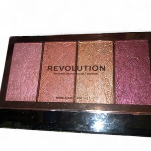 Revolution Makeup Palette - Pink, Gold, Purple Shades blush brand new